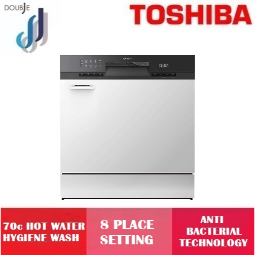 Toshiba DW-08T3(S)-MY TABLE 8 Place Settings Table Top Dishwasher