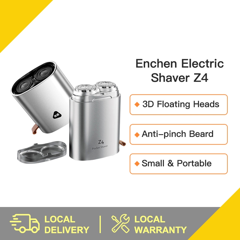 Enchen Z4 Electric Shaver 2 Floating Head Portable Shaver Machine Full Body Wash Shaver Man Smart Sensor Shaving