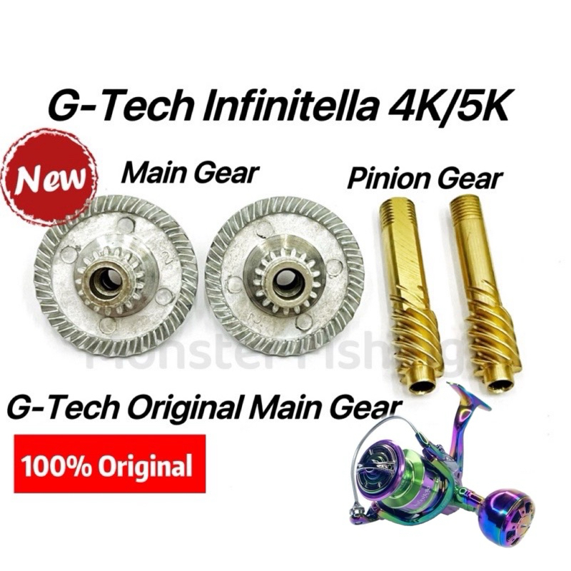 G Tech Infinitella 6.2:1 Main Gear Pinion Gear 4000 5000 G-Tech