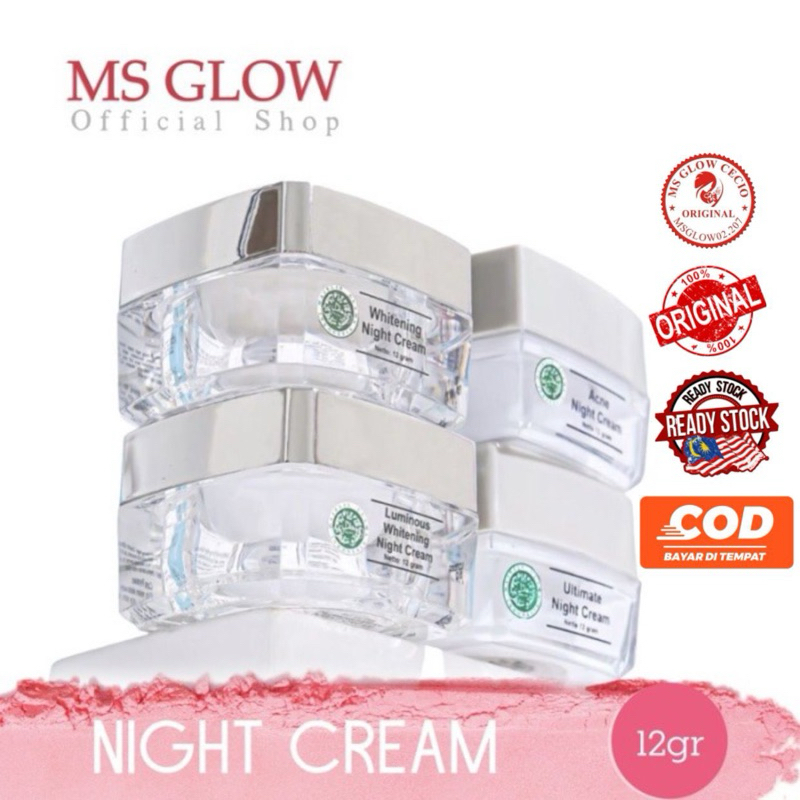 Ms Glow All night cream original