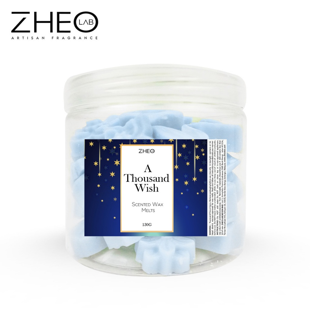 ZHEO LAB Scented Wax Melts 130g Candle Nuts Candle Melts Wangian Rumah Premium Luxury Lilin Wangi Aromaterapi