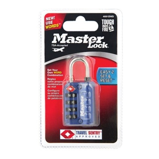 Master Lock Tsa 3digit Combination Padlock