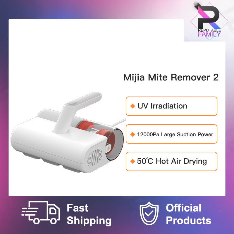 Xiaomi Mijia Mites Vacuum Cleaner 2 Bed Vacuum 12KPa UV Dust Mite Remover Handheld HEPA Dust Mites Kill Controller