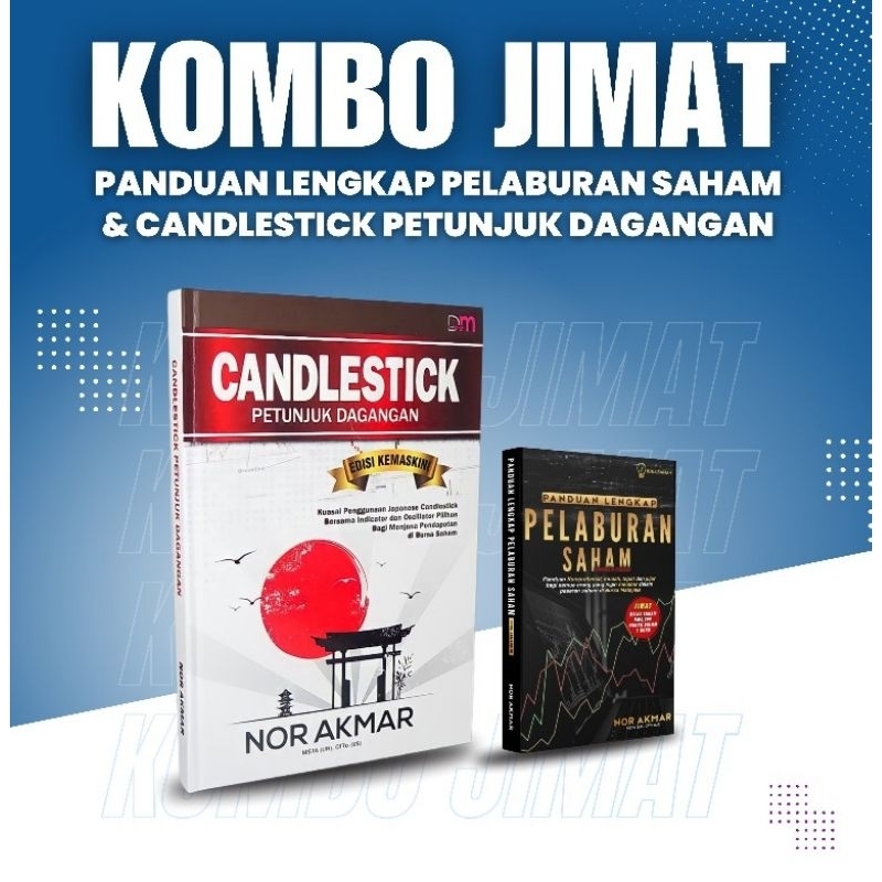 Combo 2 Dalam 1 Buku Asas Pembelajaran Saham Bursa Malaysia