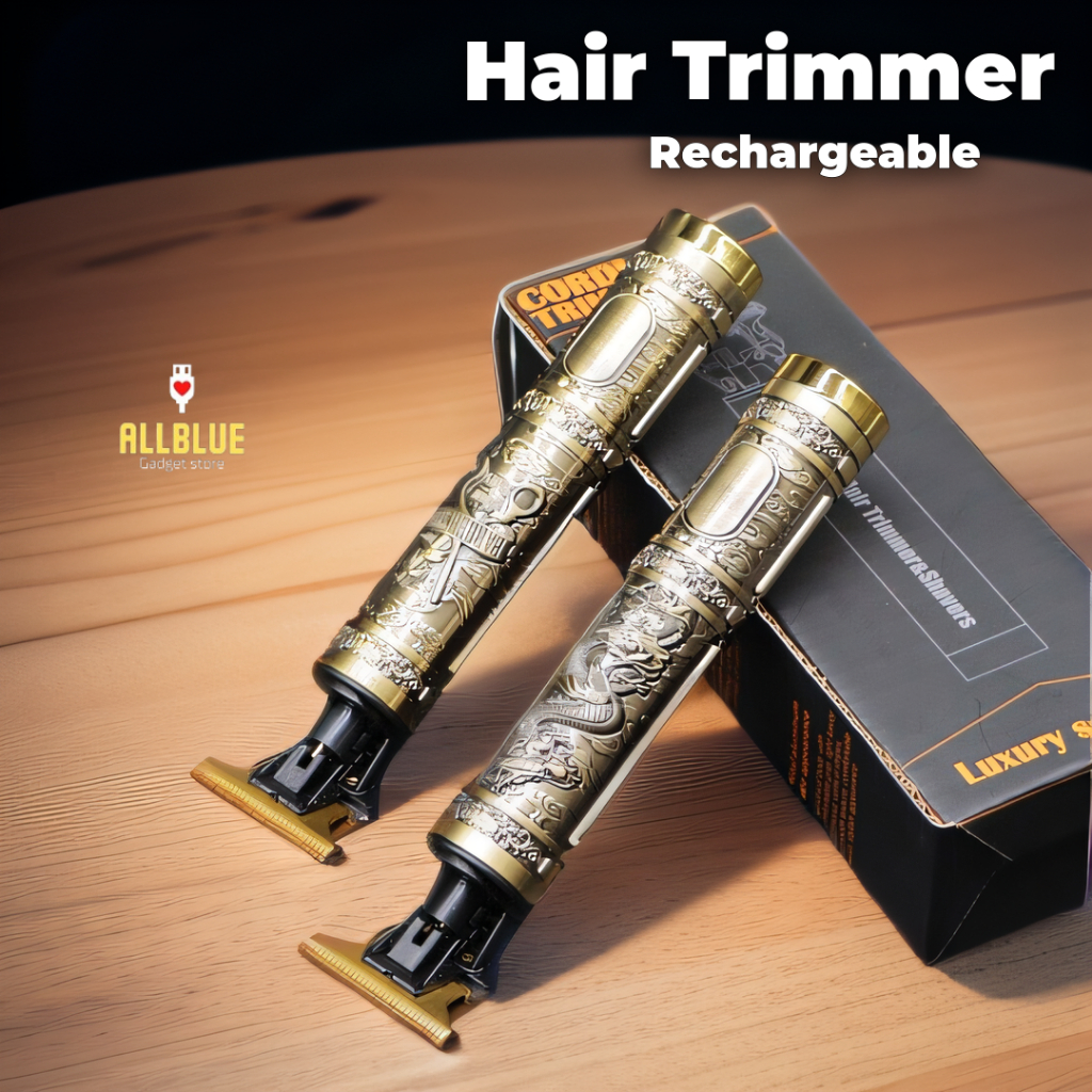 Hair Clipper Rechargeable HairTrimmer Men Beard Trimmer Cutting Machine cutter shaver cordless cut Mesin rambut