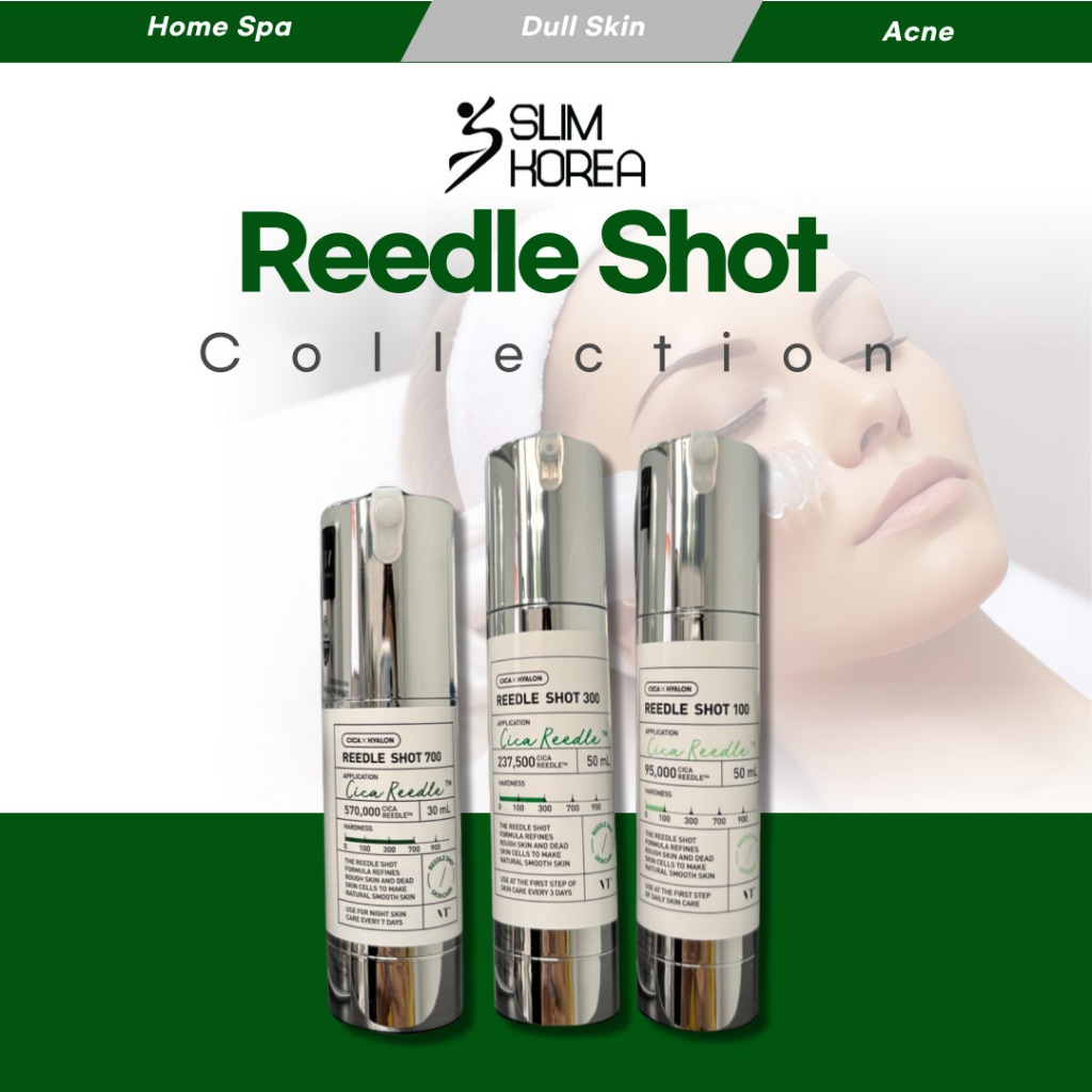 VT Cosmetics Reedle Shot 100, 300, 700 Collection/ acne facial serum treatment blemish korean skin