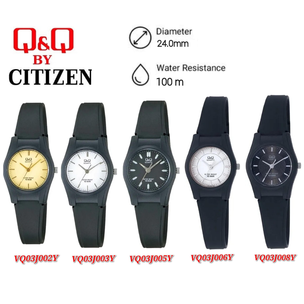 Q&Q Watch by Citizen Analog Women's Watch VQ03
