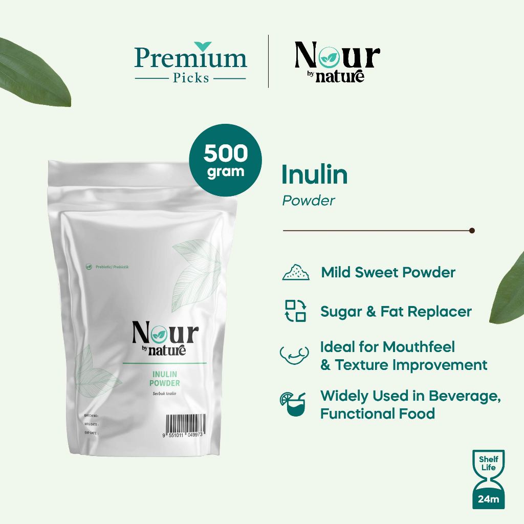 Premium Picks - Nour by Nature Inulin Powder (500g)