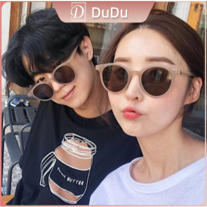 DuDu Sunglasses Fashion Korean Candy Color Woman and Man Protect Eyes Eyeglasses