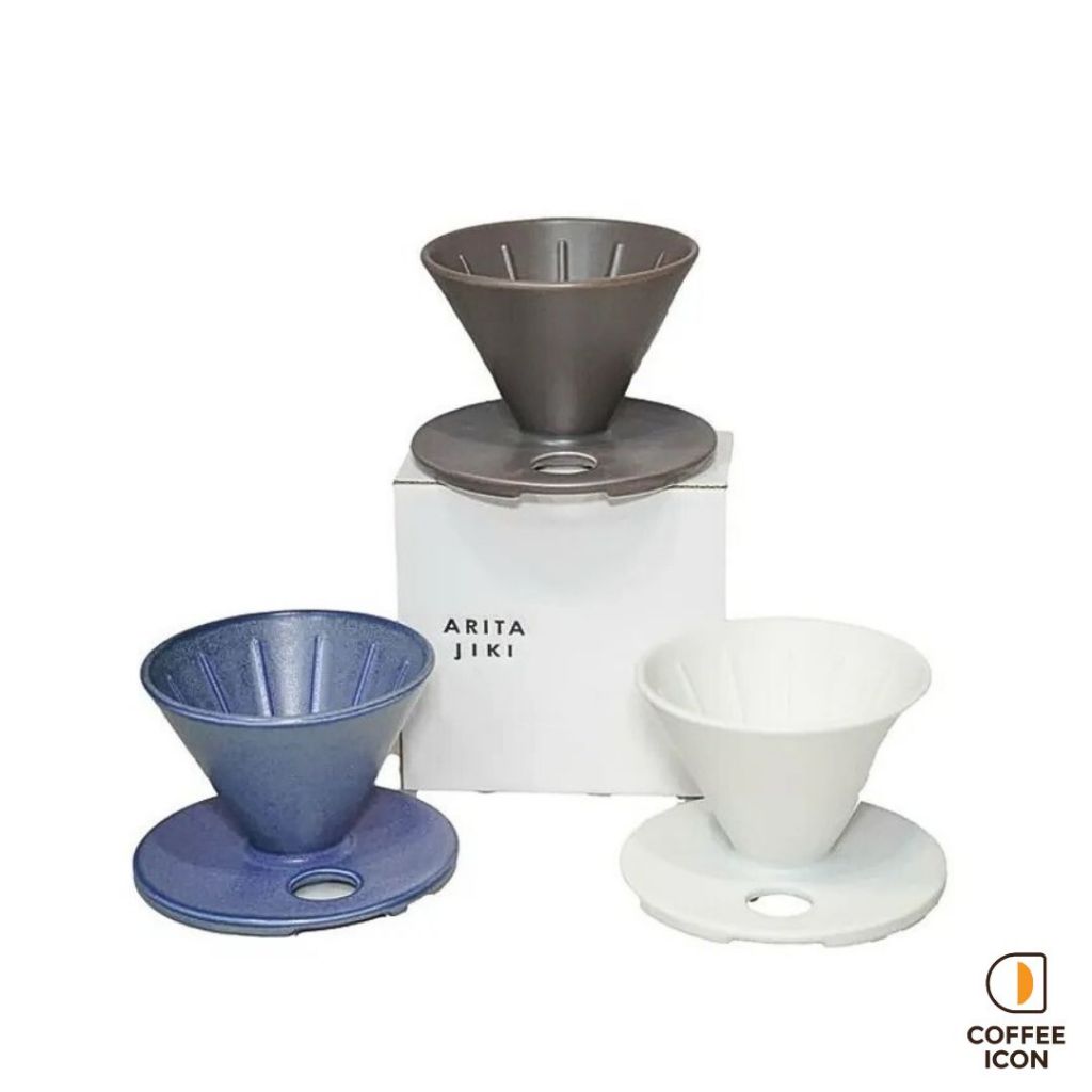 [Coffee Icon] Japan Arita Jiki Ceramic V01 Filter Cup 日本 有田燒 利久窯 咖啡濾杯V01款 / hand brew pour over filter coffee maker
