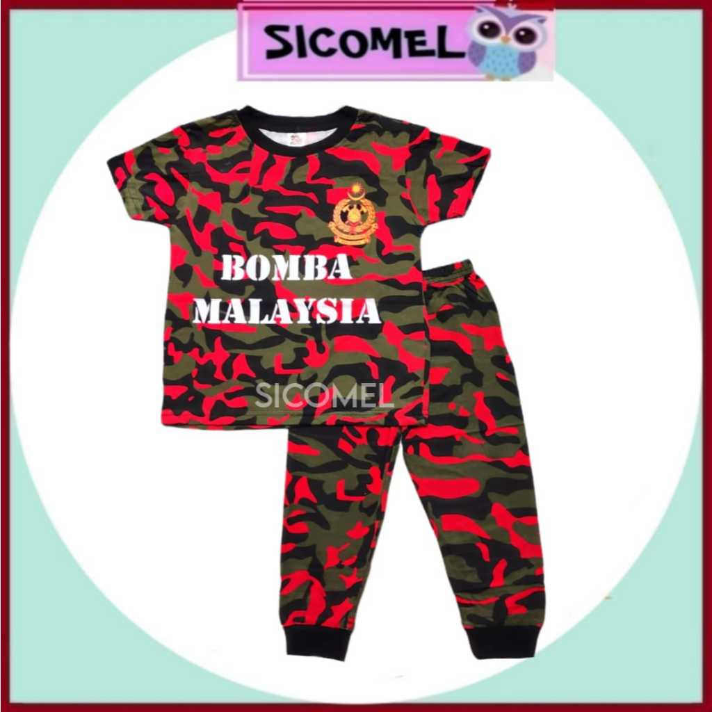 [1-12Y] Baju Tidur Budak Lelaki Pakaian Tido Kanak-kanak Perempuan Kids Boy Pyjamas Pajamas Super Sonic KWF