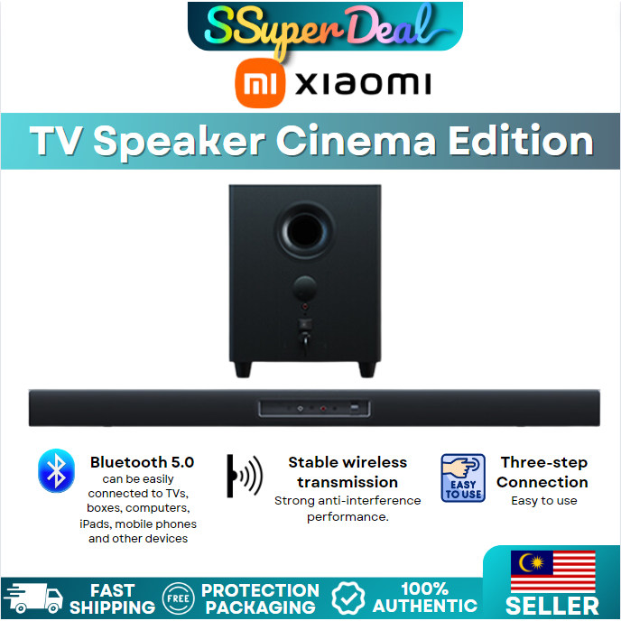 Xiaomi TV Speaker Cinema Version + 6.5 Inches Subwoofer 100W Home Theater Soundbar