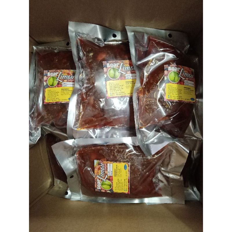Acar Limau Hjh Sofiah borong (500gm×10pax)