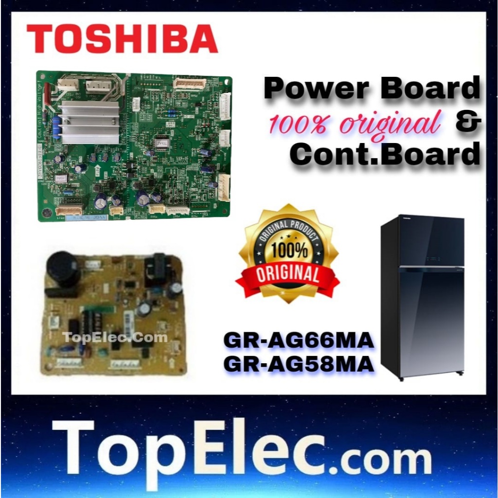 Original Toshiba FRIDGE GR-AG66MA GR-AG58MA part Control Board 44t60781 Power board 44t60700 GR-AG66MA GG XK PGB topelec
