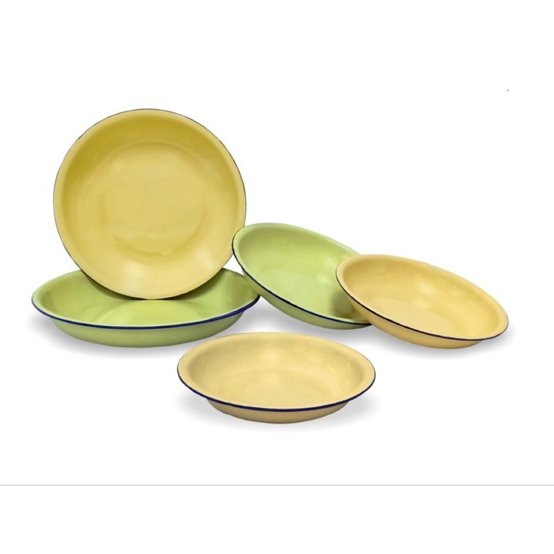 Enamel Rice Plate (16cm/18cm/20cm/22cm/24cm/26cm