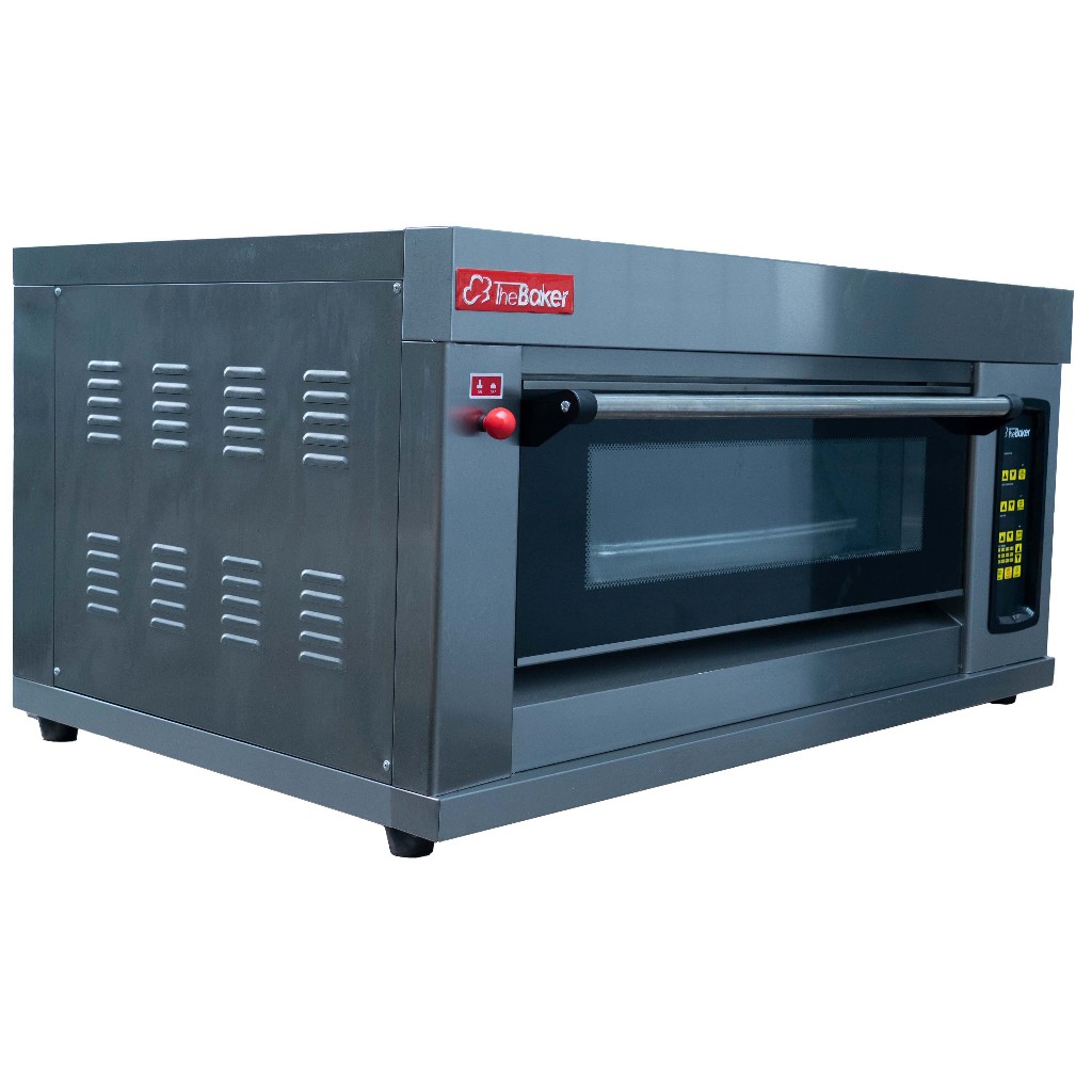 DIGITAL DISPLAY GAS OVEN INDUSTRIAL OVEN GAS D1 2P 1 ROW 2 TRAYS D1 1P