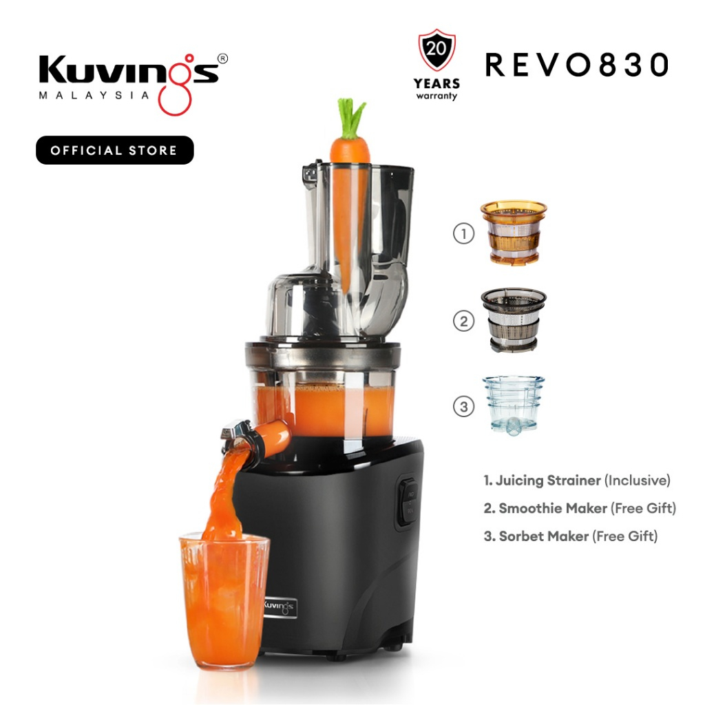 Kuvings Dual Mouth Slow Juicer REVO830