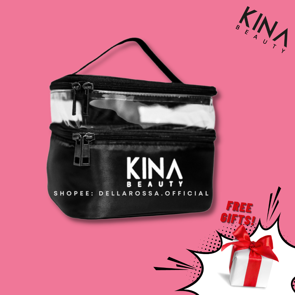 KinaBeauty Travel Make Up Bag Original HQ Ready Stock