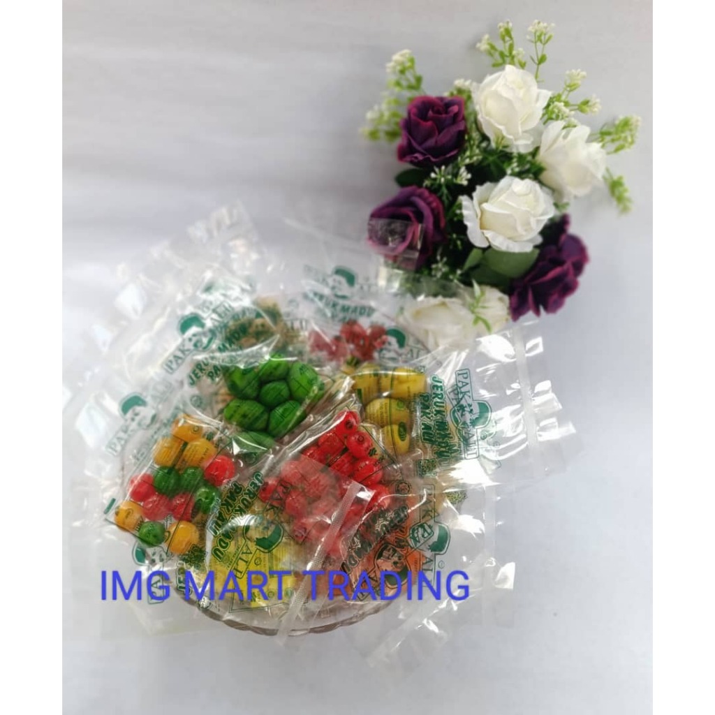 GOODIES DOORGIFT JERUK MADU PAK ALI 110 GRAM ( 110g x 10 pack )ORIGINAL PENANG