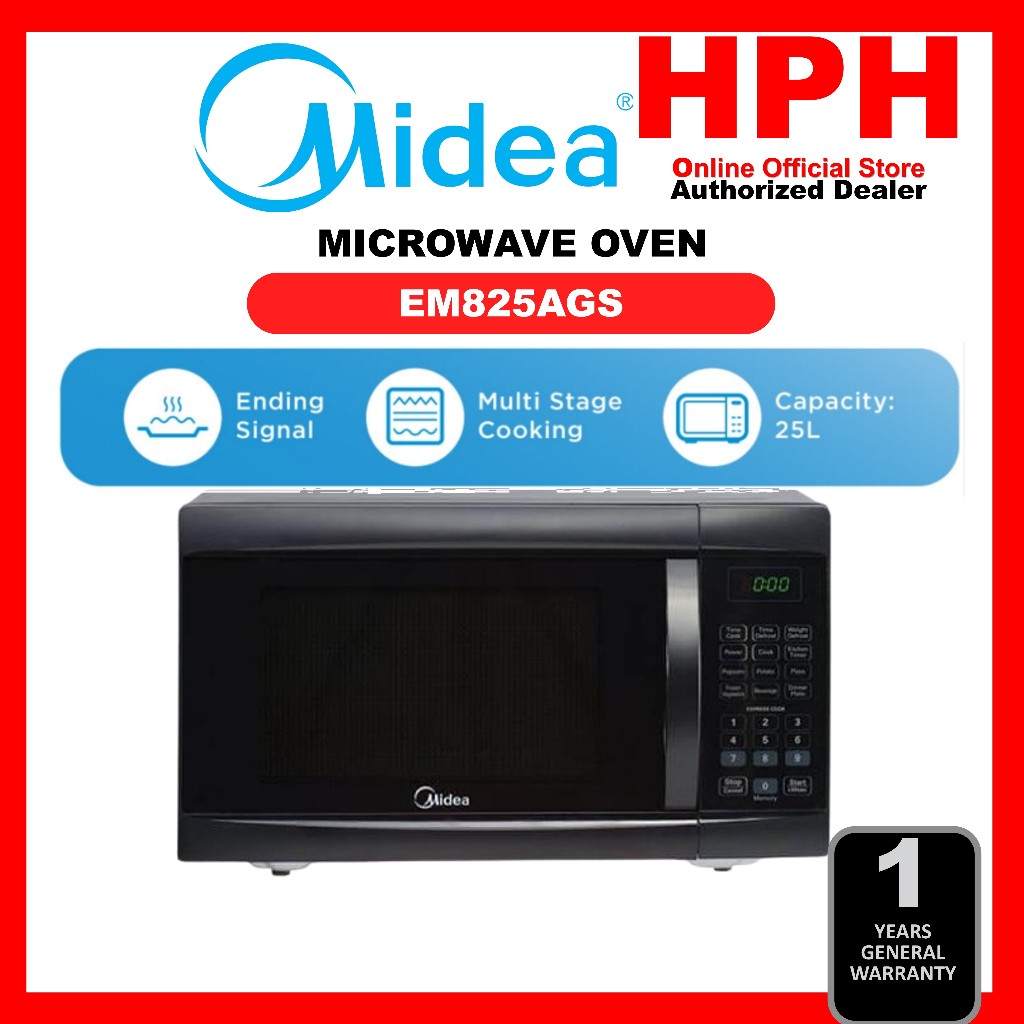 Midea Microwave Oven (20L / 25L) 微波炉 MM720CGE MM720CXM EM825AGS  Ketuhar Gelombang Mikro