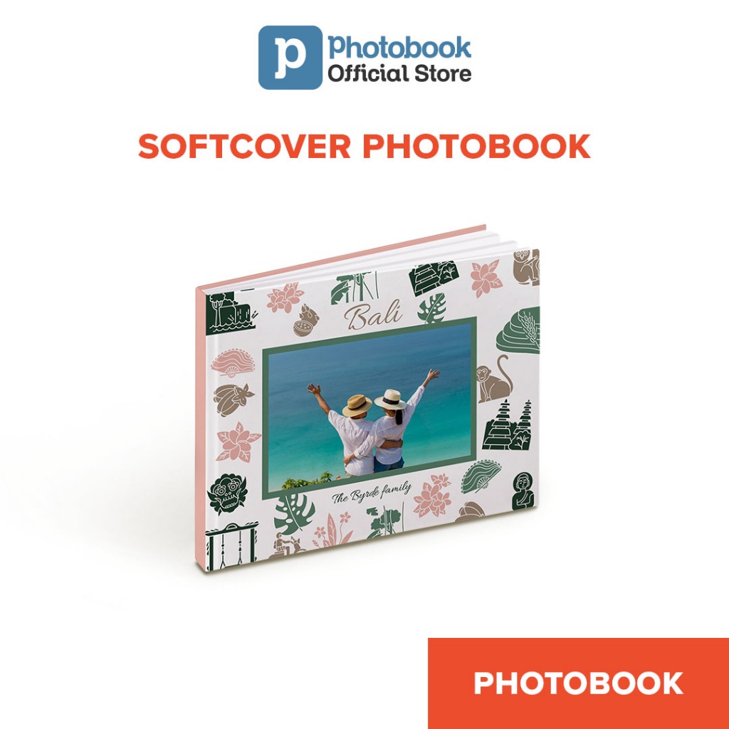 Photobook 6" x 6" Square Softcover Standard Binding Photobook Malaysia e-Voucher