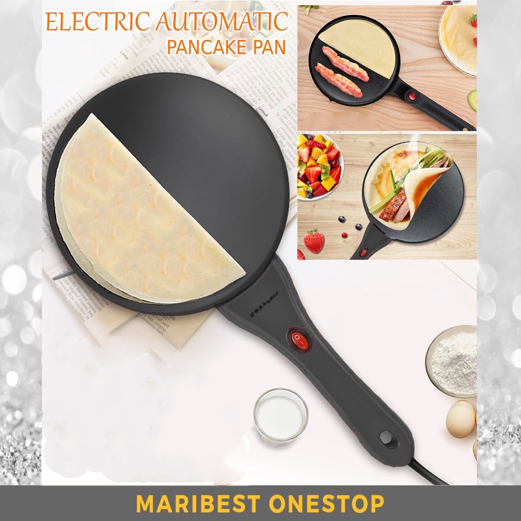 168 PANCAKE PAN Non-stick Electric Pan Electric Pancake Crepe Maker Frying Pan Cooking Pan popiah skin Maker