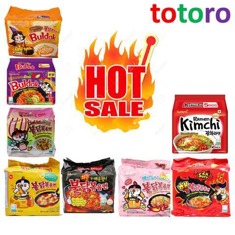 Samyang Ramen Assorted 140gx5's (HALAL) RM16.99