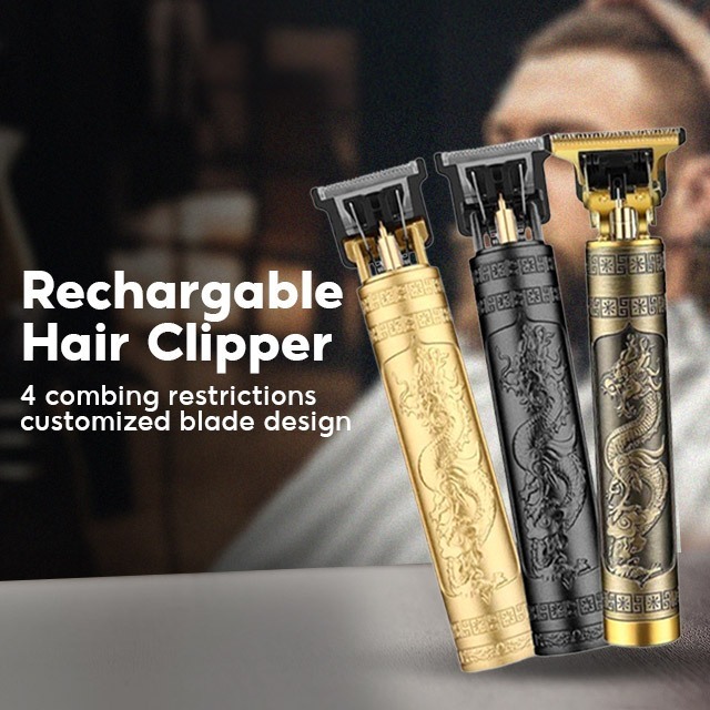 [Shopee Choice] Hair Clipper Rechargeable Hair Trimmer Men Beard Cutting Machine Cutter Shaver Cordless