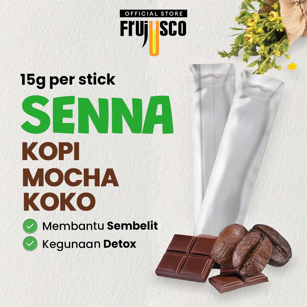 [1 Unit] Teh Senna / Uncang / Sanna / Kopi / Koko / Coklat / Mocha - Kurus Detox Weight Loss Drink