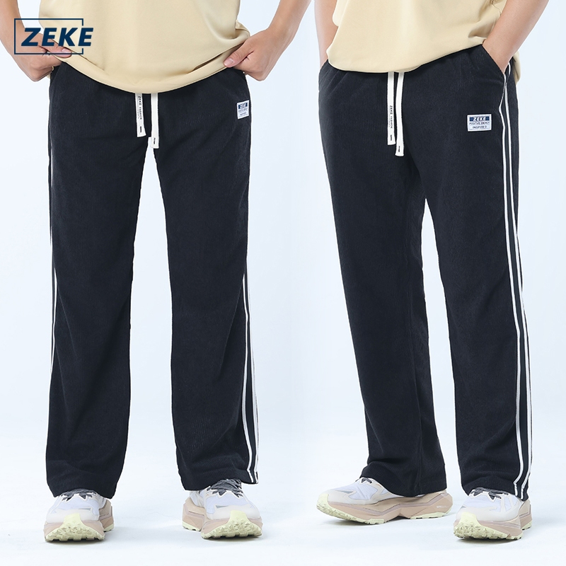 ZEKE B0033 Corduroy Pants Men's Casual Pants Lelaki Kain Korduroi Seluar Panjang