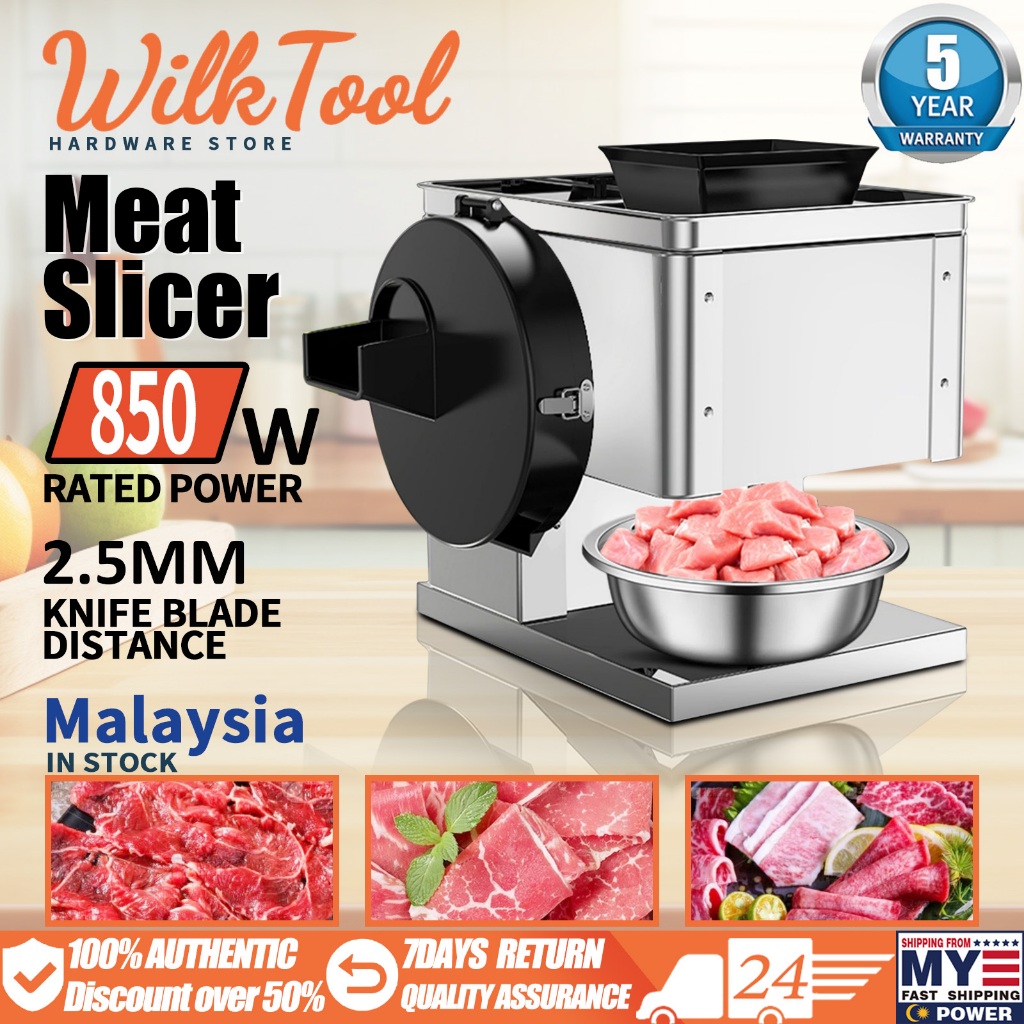 WilkTOOL' Stainless Steel Meat Slicer Frozen Meat High Quality Mutton Beef Mesin Potong Hiris Daging 电动切肉机
