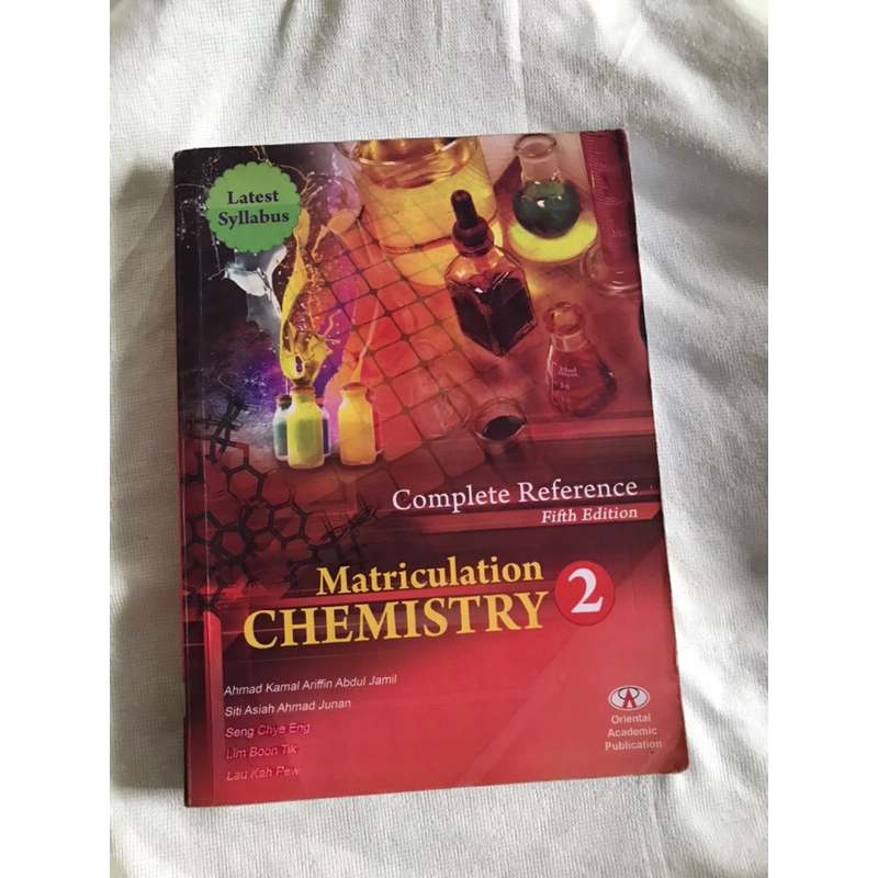 Matriculation chemistry sem 2 [ fifth edition ]