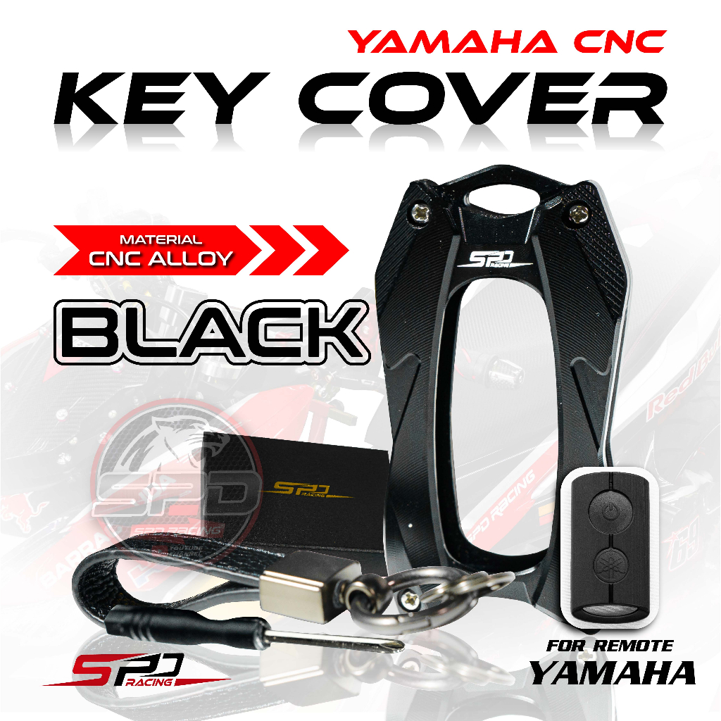 Yamaha Remote Key Cover Cnc- SPD Racing (CNC Alloy)