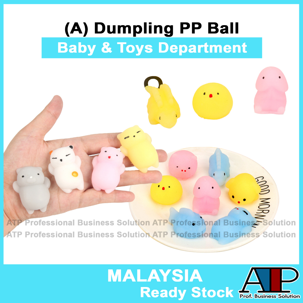 ToyCute Pet Cute Squishy Toy Mini Animal Anti Stress Ball Squeeze Rising Fidget Mochi Soft Sticky Stress Relief YYTP