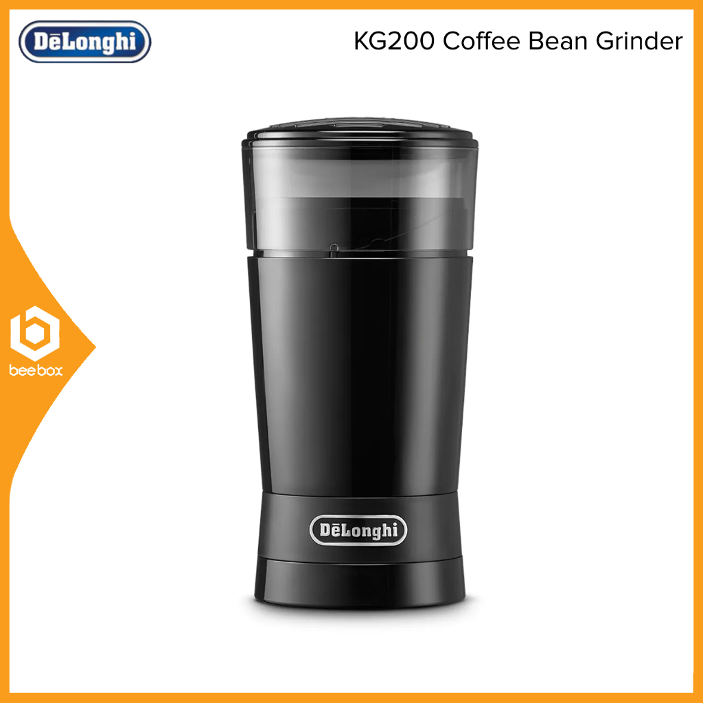 Delonghi Coffee Bean Grinder KG200 Stainless Steel Blade 170W