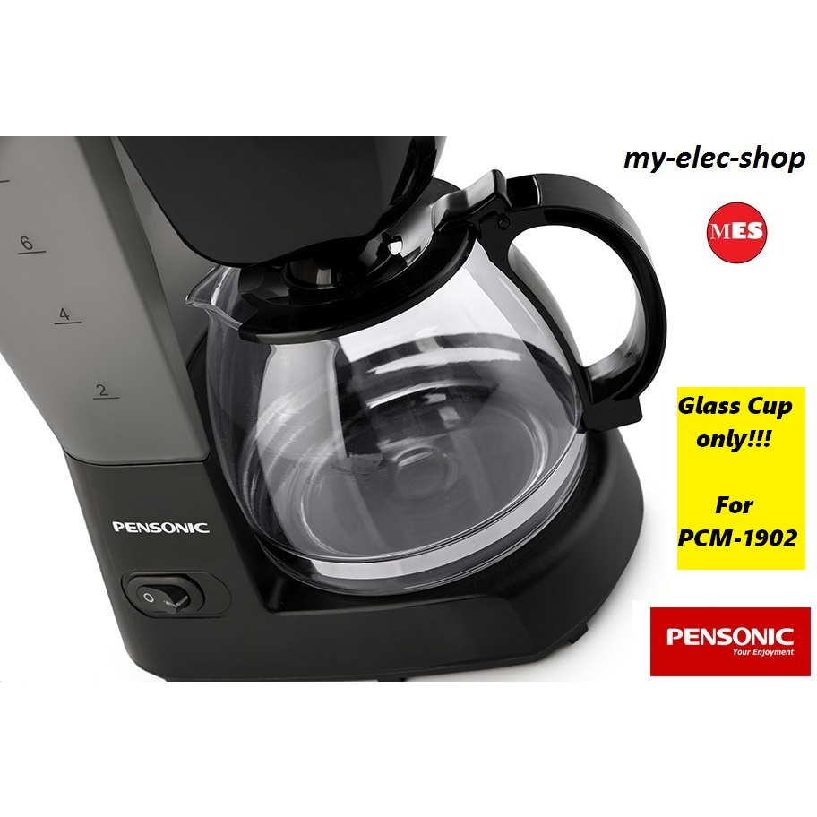 Glass Pot (CUP ONLY) for Pensonic Coffee Maker PCM-1902