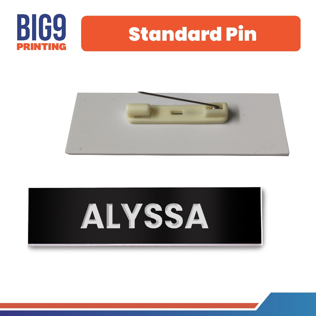 Name Tag PIN Name Tag MAGNET Untuk Tag Nama Sekolah Cikgu, Nama Tag Kakitangan Kerajaan dan Penjawat Awam
