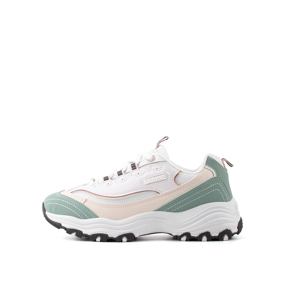 LARRIE Kasut Perempuan Hijau Comfy Vogue Sporty Sneakers - L62312-TF01SV-73-GREEN