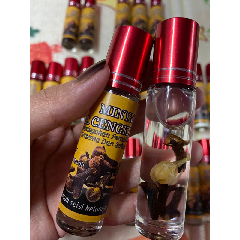 New minyak aroma cengkih sesuai seisi keluarga/melega batuk & selsema