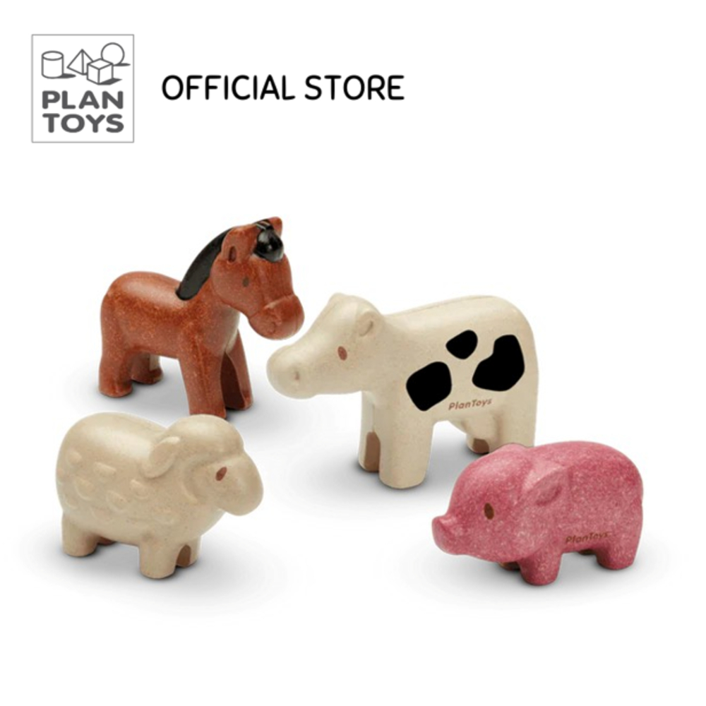 Plantoys Farm Animals Set