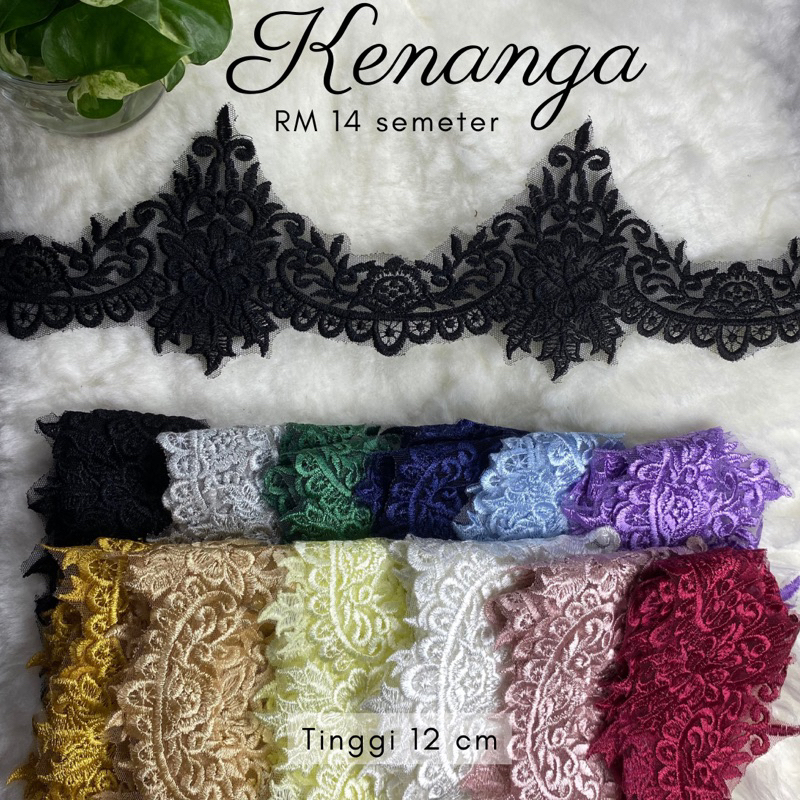 Kenanga Lace | pengantin | kenduri | lace murah |