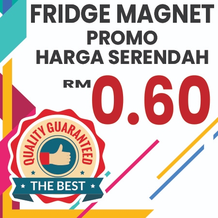PROMO!! NO MIN!! Fridge Magnet Kahwin Hari Jadi Aqiqah Family Day Hari Guru Doorgift Kahwin [Design Sendiri]
