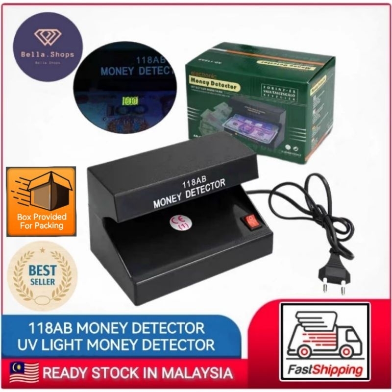 ⚡Ready Stock⚡Counterfeit Money Detector/Bank Note Detector/UV Money Detector ** Ready Stock **