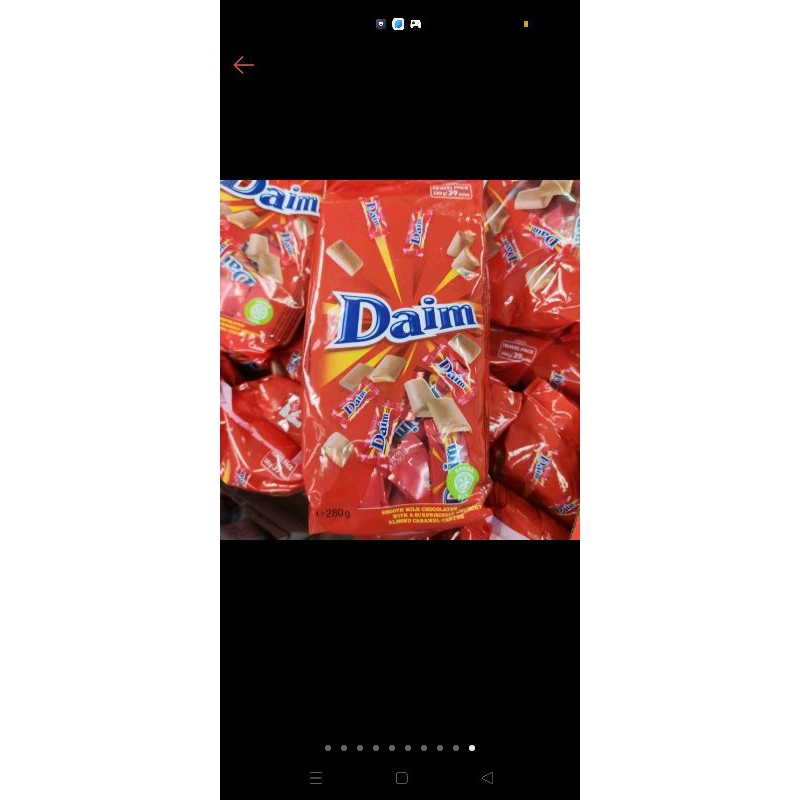 coklat daim Langkawi 200gram 30pcs 280gram 39pcs chocolate daim