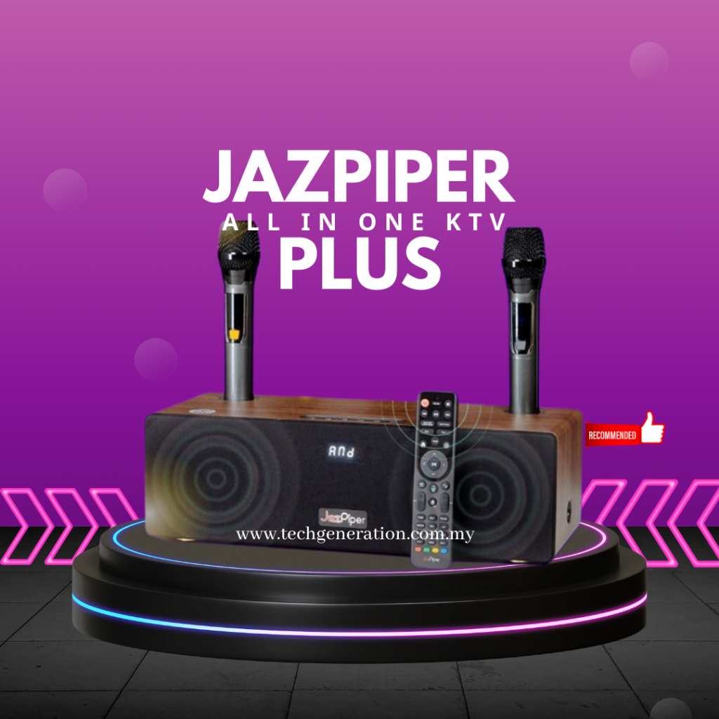 JazPiper Plus V3 Voice Karaoke Sound Bar All-in-One FamilyKTV