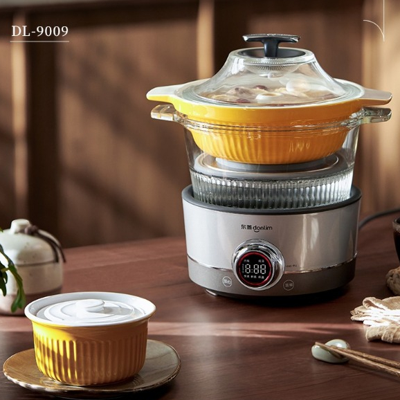 Dongling steam pot electric steamer household reservation soup pot water-proof stew pot multi-function steamer fully aut