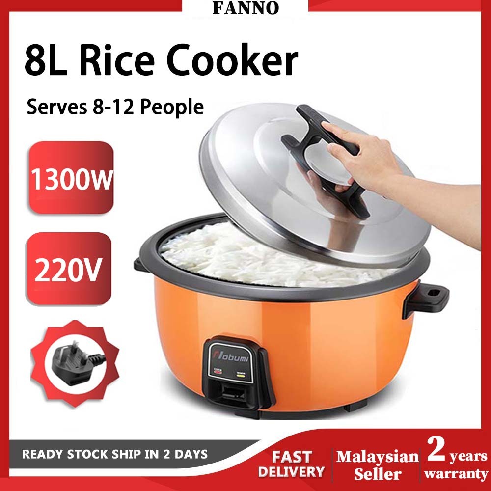 Premium+™ 8L/18L Multifunction Electrical Rice Cooker Warmer Huge Volume Non-Stick Coating Periuk Nasi Besar Untuk 电饭锅