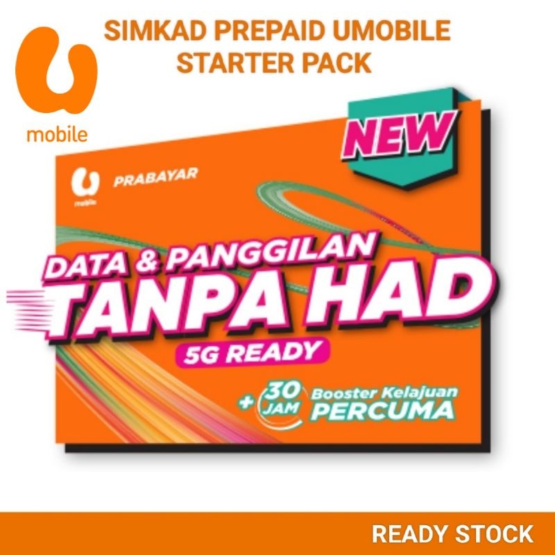 U Mobile Prepaid Sim Pack