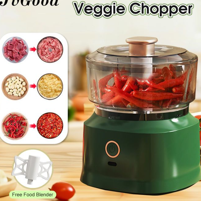 Multifunction Food Processor Meat grinder Blender Electric Garlic Chopper Baby Food Processor Kitchen Mixer多功能料理机 辅食搅拌机