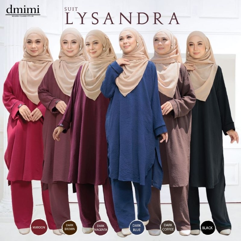 Suit Version | LYSANDRA Suit Trending (LIMITED ITEM_NO RESTOCK) Siapa cepat je dapat